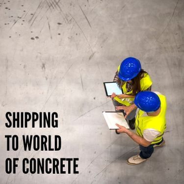 Shipping to World of Concrete